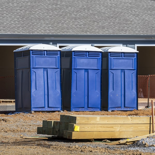 what is the cost difference between standard and deluxe porta potty rentals in Ontario OR